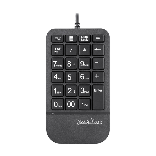 PERIPAD-205 - Wired Numeric Keypad with Palm Rest and Big Font
