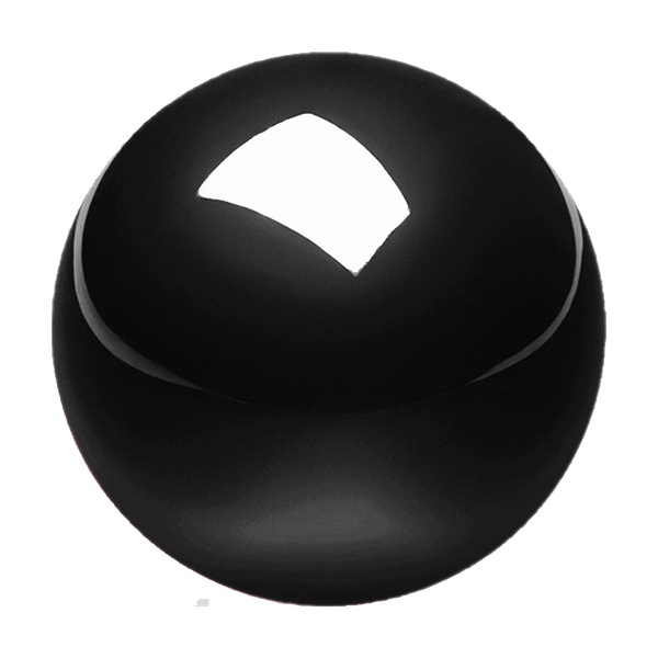 PERIPRO-303 GBK - Glossy Black 34mm Trackball