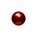 PERIPRO-304 GLR- Glossy Red 55 mm Trackball