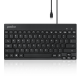 PERIBOARD-426 - Wired USB Mini Low Profile 70% Tenkeyless Keyboard Multimedia Keys