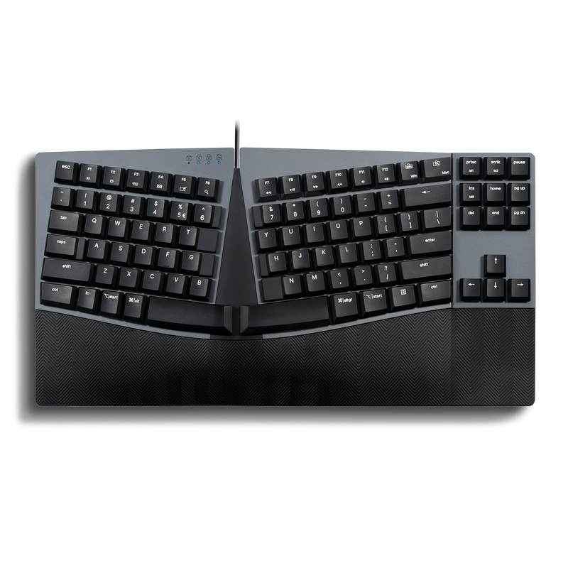 Perixx ERGO Mechanical Keyboard - PERIBOARD-535 Full-Size or PERIBOARD-335 Compact